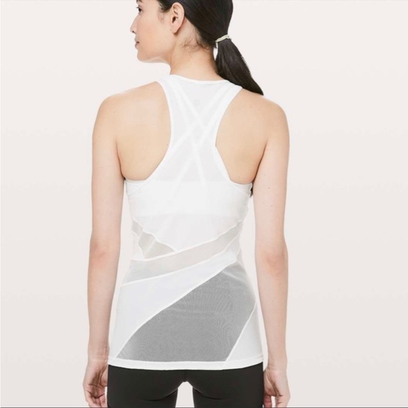 EUC LULULEMON mesh in motion tank top - Picture 4 of 10